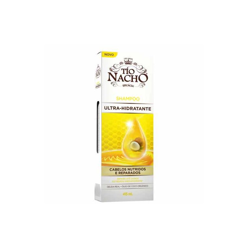 SHAMPOO TÍO NACHO ULTRA-HIDRATANTE COM 415ML