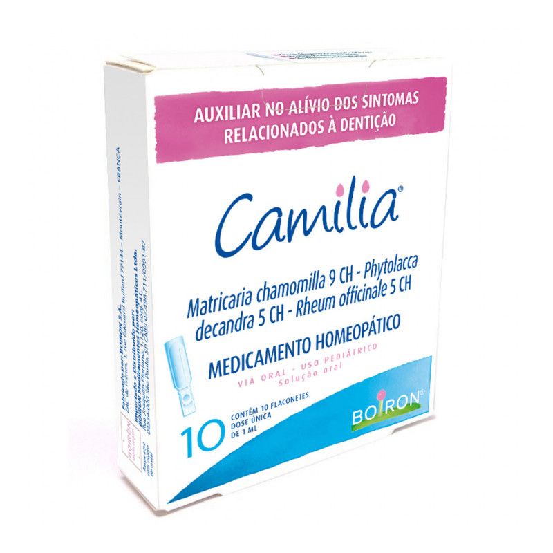 CAMILIA COM 10 FLACONETES DE 1ML