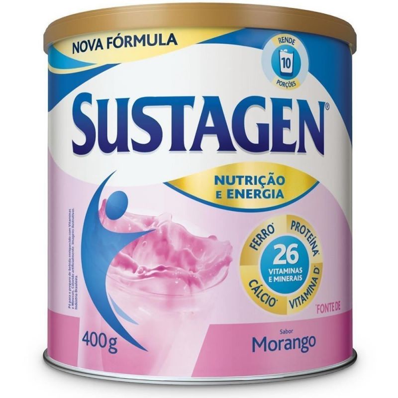 SUSTAGEN SABOR MORANGO 400G