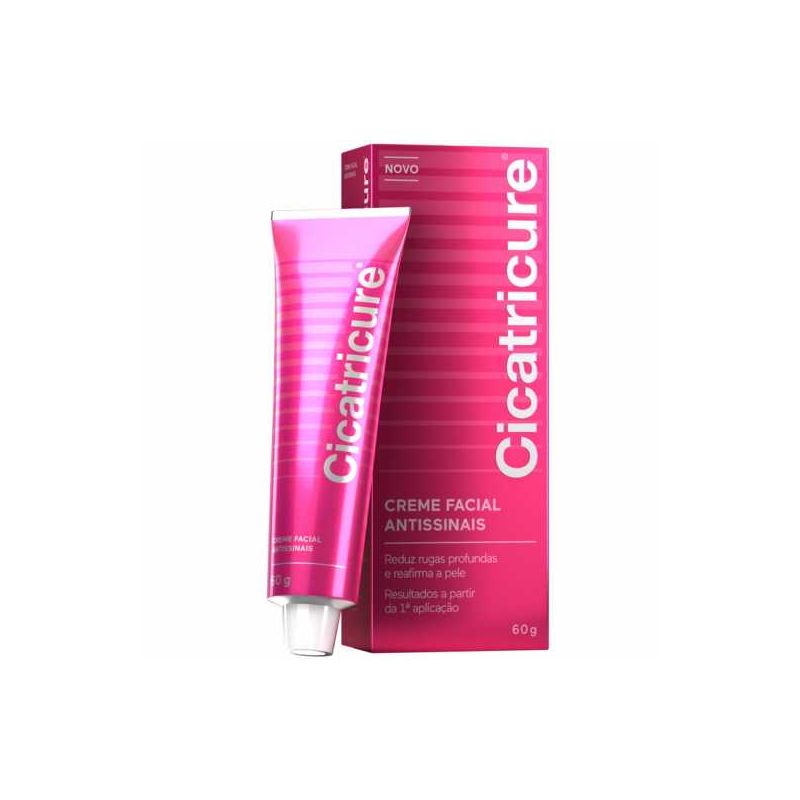 CICATRICURE CREME ANTI-IDADE COM 60 GRAMAS