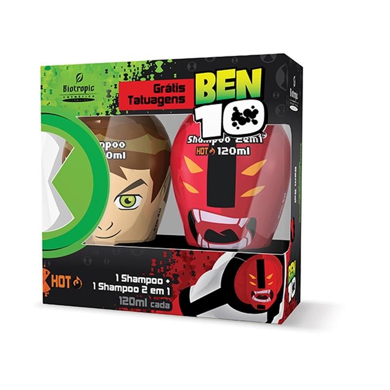 KIT SHAMPOO BEN 10 