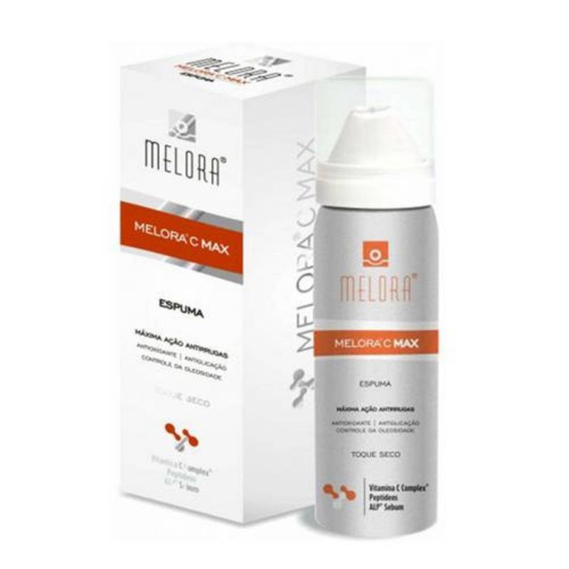 MELORA COM MAX ESPUMA TOQUE SECO 45ML