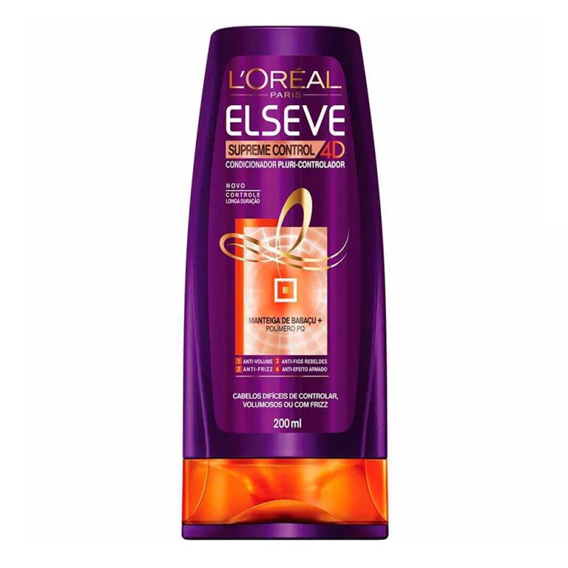 CONDICIONADOR ELSEVE SUPREM CONT 4D 200 ML