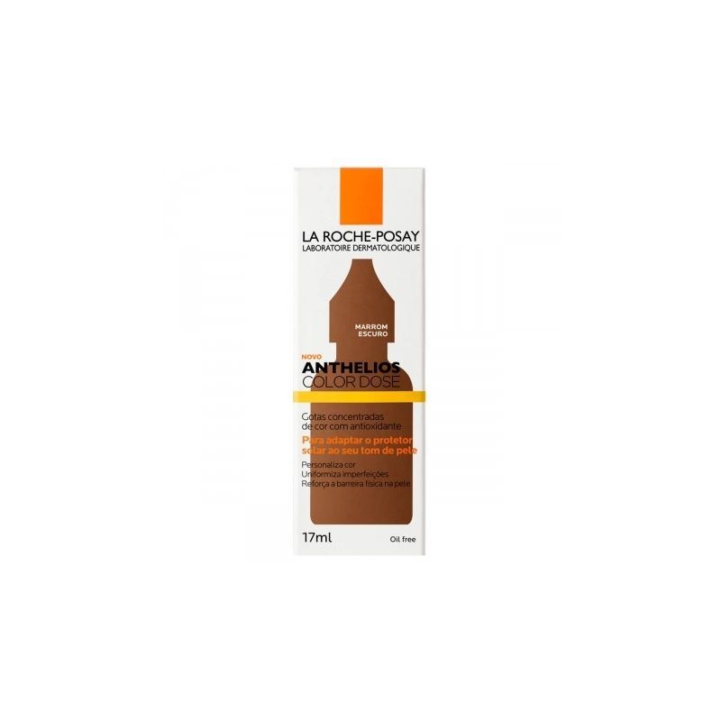 ANTHELIOS COLOR DOSE  MARROM ESCURO LA ROCHE-POSAY 17ML