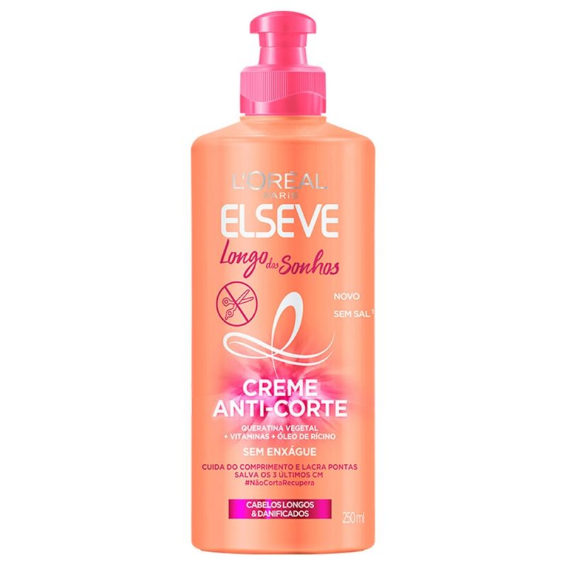 CREME PARA PENTEAR ELSÉVE LONGO DOS  SONHOS 250ML