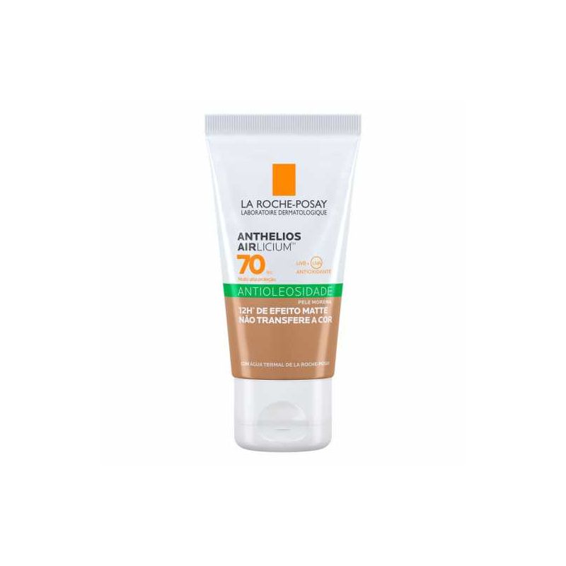  PROTETOR ANTHELIOS ANTIOLEOSIDADE PELE MORENA FPS70 40G 