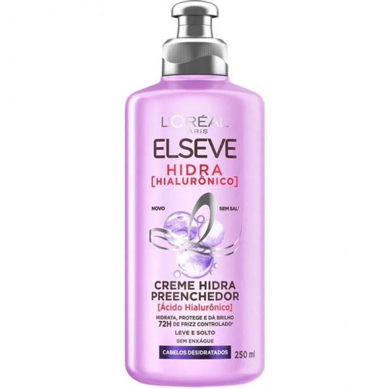 CREME PARA PENTEAR ELSÉVE HIDRA HIALURÔNICO 250ML