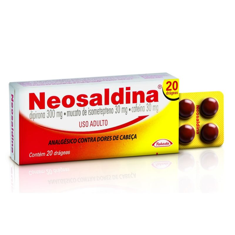 NEOSALDINA COM 20 DRAGEAS