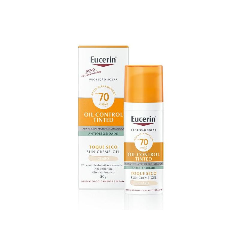 EUCERIN OIL CONTROL FPS70 ANTIOLEOSIDADE CLARO 50G