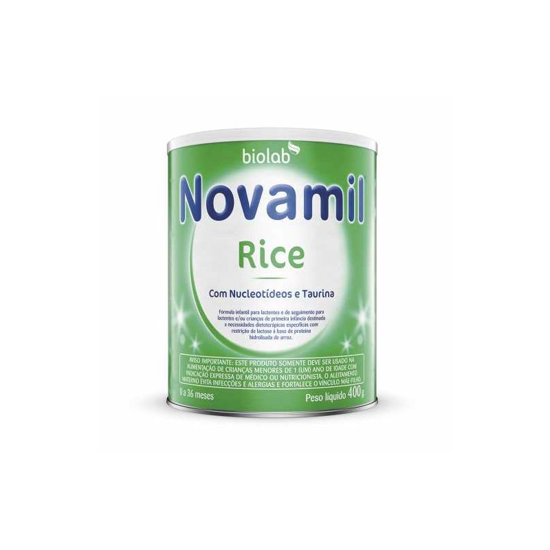 FÓRMULA INFANTIL NOVAMIL RICE 400G
