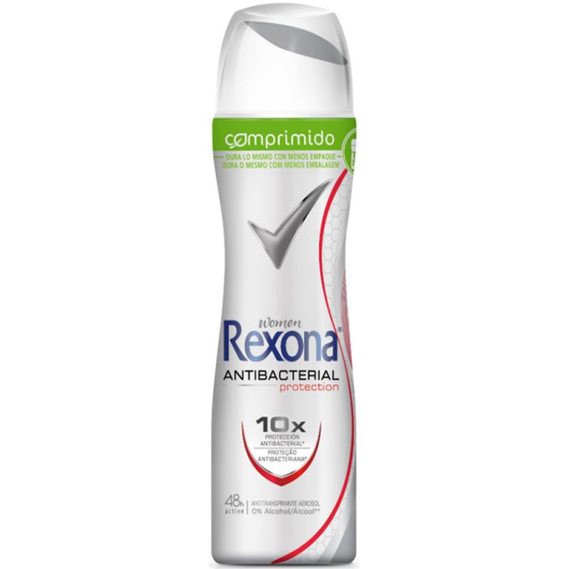DESODORANTE AEROSOL REXONA ANTIBACTERIAL PROTECTION 85ML