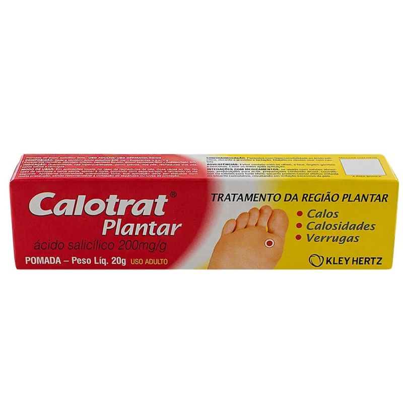 CALOTRAT PLANTAR COM 20 GRAMAS