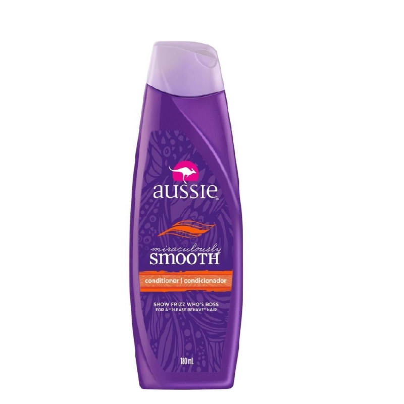 CONDICIONADOR AUSSIE SMOOTH COM 170ML