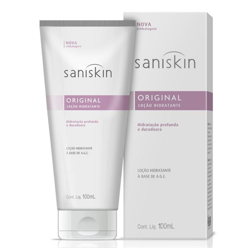 SANISKIN LOÇÃO HIDRATANTE  ORIGINAL 100ML 