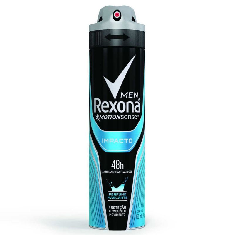 DESODORANTE AEROSOL REXONA MEN IMPACTO 150ML