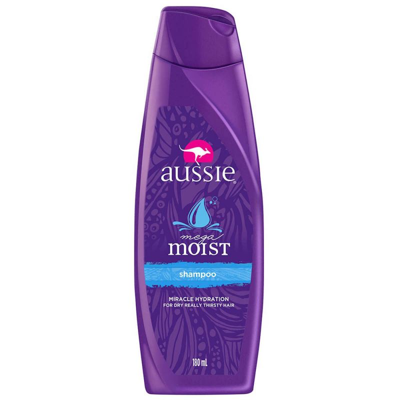 SHAMPOO AUSSIE MOIST MEGA 180ML