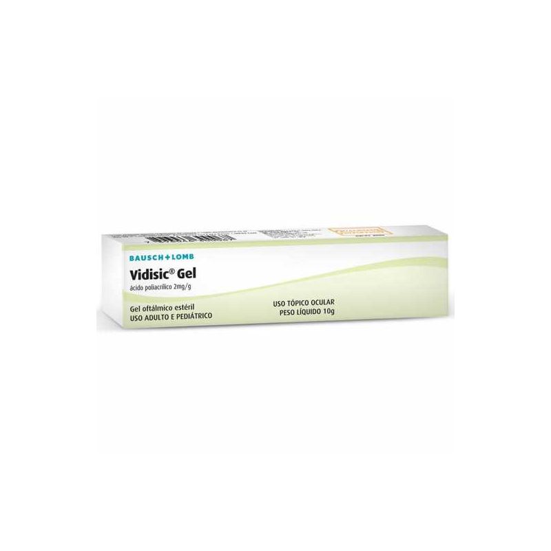 VIDISIC GEL COM 10 GRAMAS
