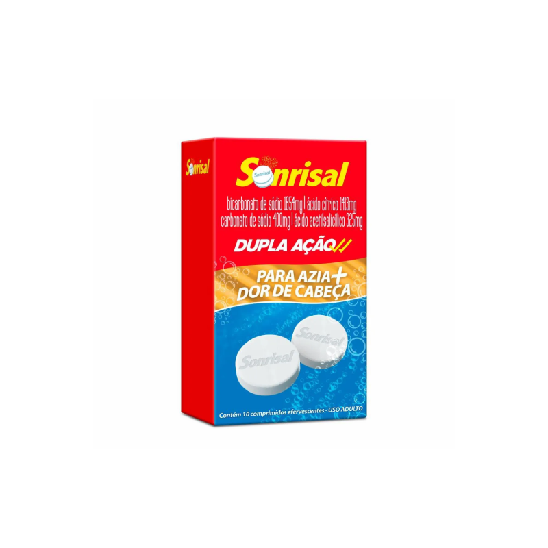 SONRISAL COM 10 COMPRIMIDOS