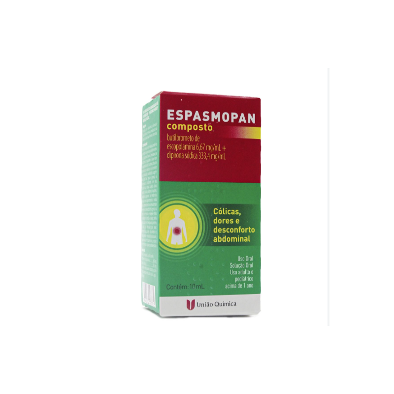 ESPASMOPAN COMPOSTO SOLUÇÃO ORAL COM 10ML