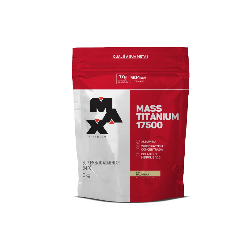MASS TITANIUM - 3 KG - BAUNILHA