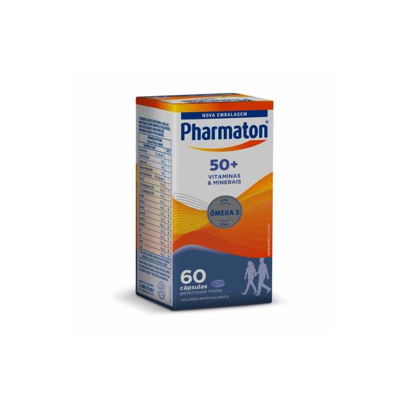 PHARMATON 50+ COM  60 CÁPSULAS