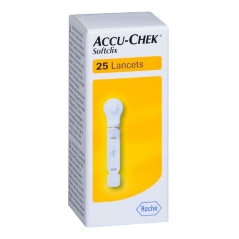 ACCU-CHEK SOFTCLIX COM 25 UNIDADES