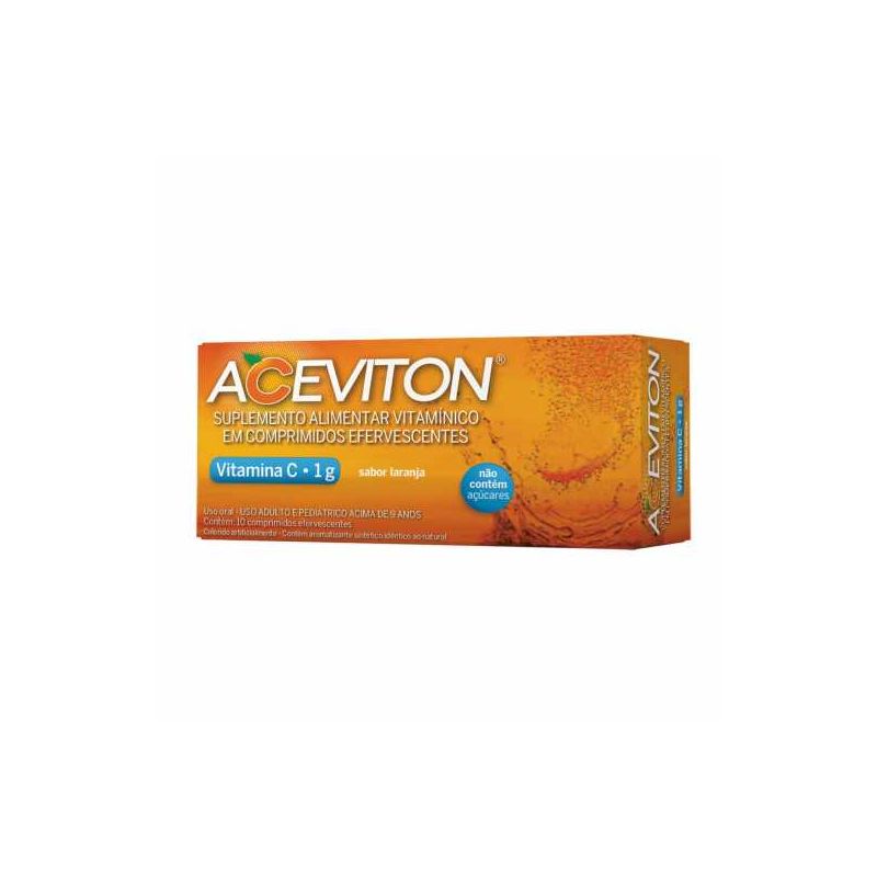 ACEVITON IMUNIDADE 1G COM 10 COMPRIMIDOS EFERVESCENTE