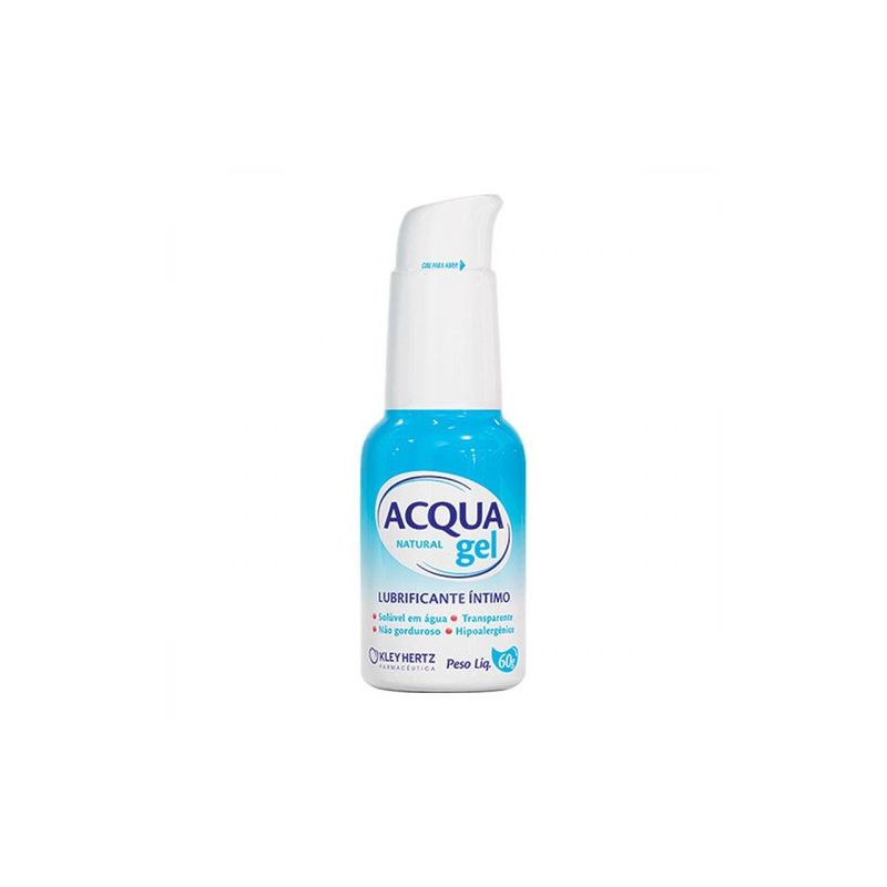 ACQUA GEL LUBRIFICANTE INTIMO COM 60 GRAMAS
