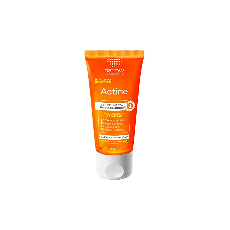 DARROW ACTINE GEL DE LIMPEZA COM 60 GRAMAS