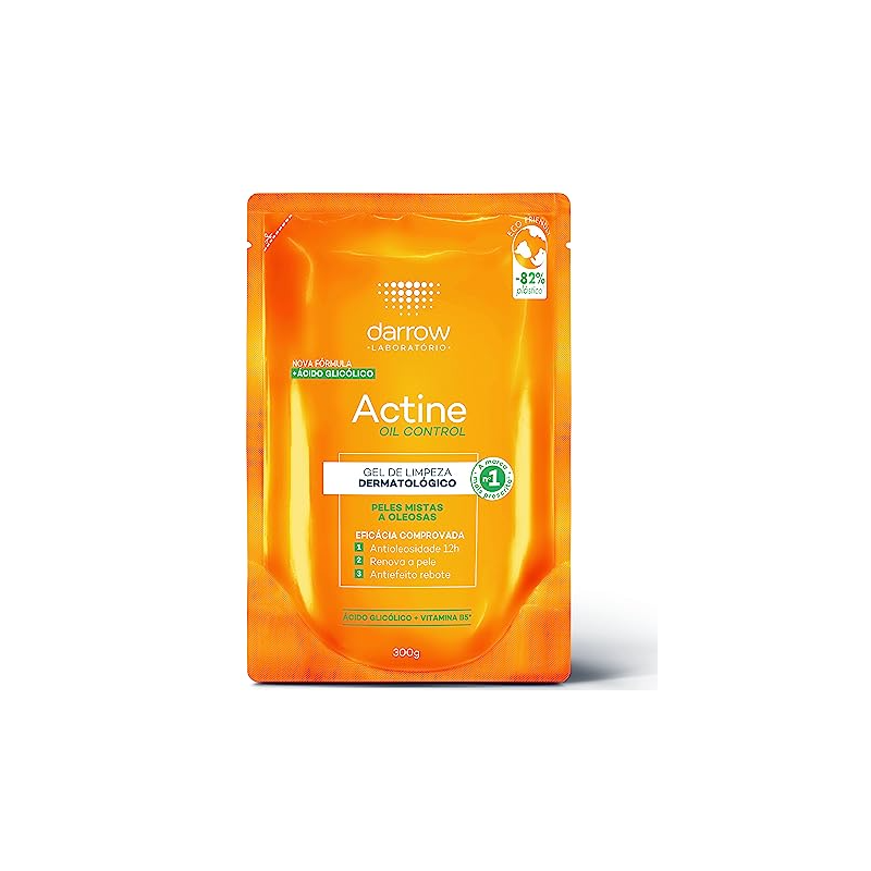 GEL DE LIMPEZA FACIAL ACTINE OIL CONTROL REFIL 300G