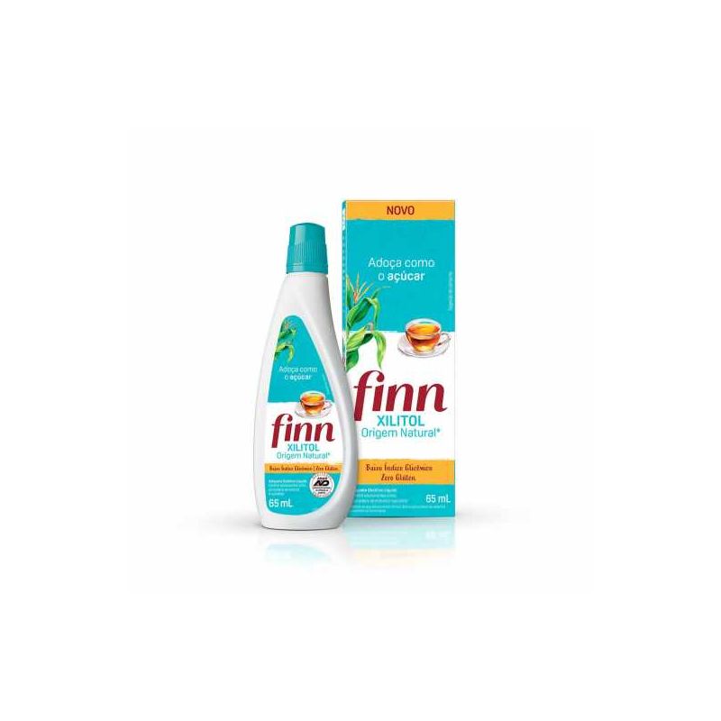 ADOÇANTE FINN XYLITOL LÍQUÍDO 65ML 