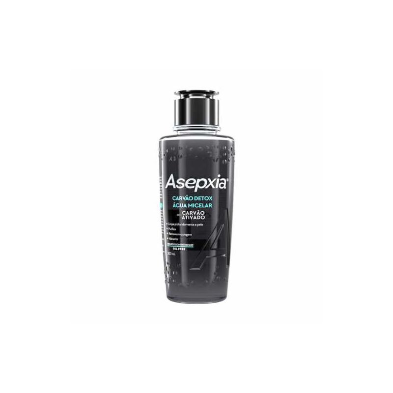 ASEPXIA AGUA MICELAR CARVAO DETOX 200ML