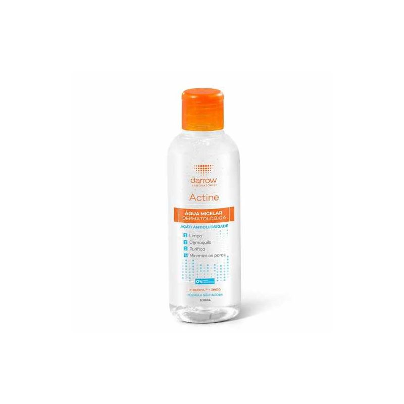 ACTINE ÁGUA MICELAR DERMATOLÓGICA 100ML 