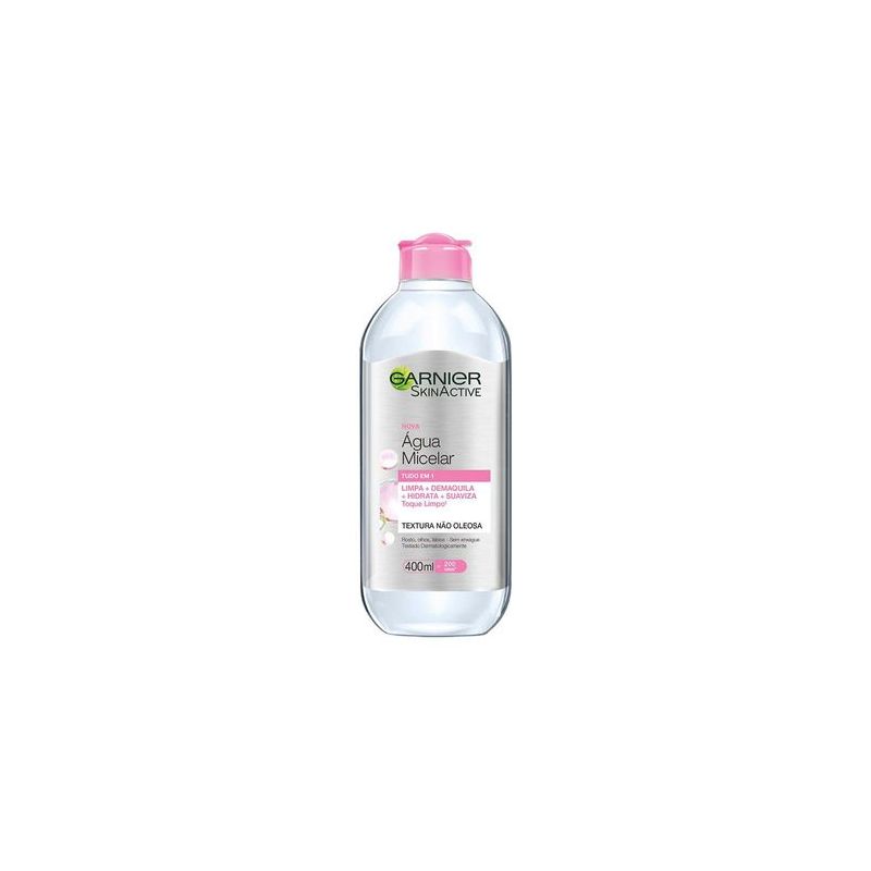 AGUA MICELAR GARNIER SKINACTIVE TUDO EM 1 400ML 