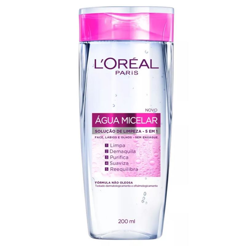 L'OREAL ÁGUA MICELAR 5 EM 1 200ML