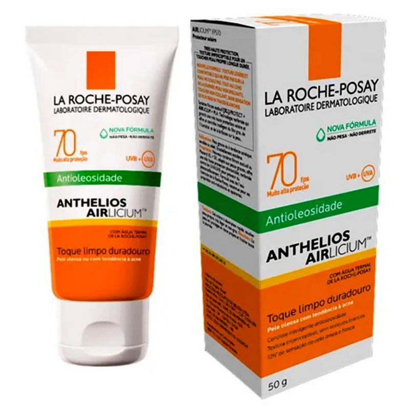 PROTETOR SOLAR ANTHELIOS AIRLICIUM ANTIOLEOSIDADE  FPS70 50G
