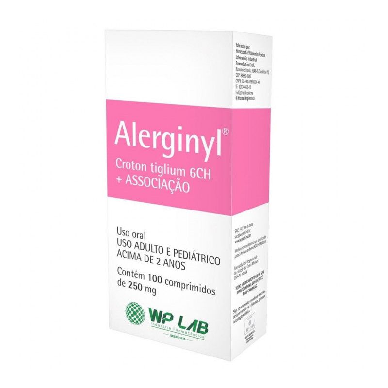 ALERGINYL 250MG COM 100 COMPRIMIDOS