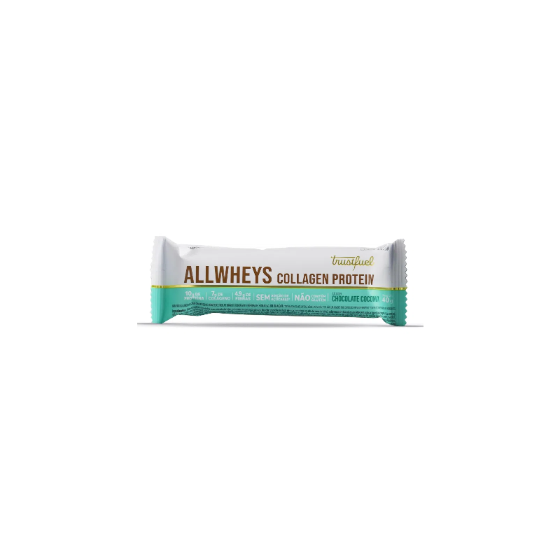 BARRA PROTEICA ALLWHEYS CHOC COCONUT COPM 40G 