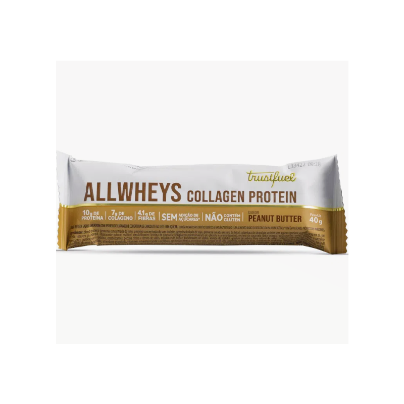 BARRA PROT ALLWHEYS SALTED CARAMELCOM 40G