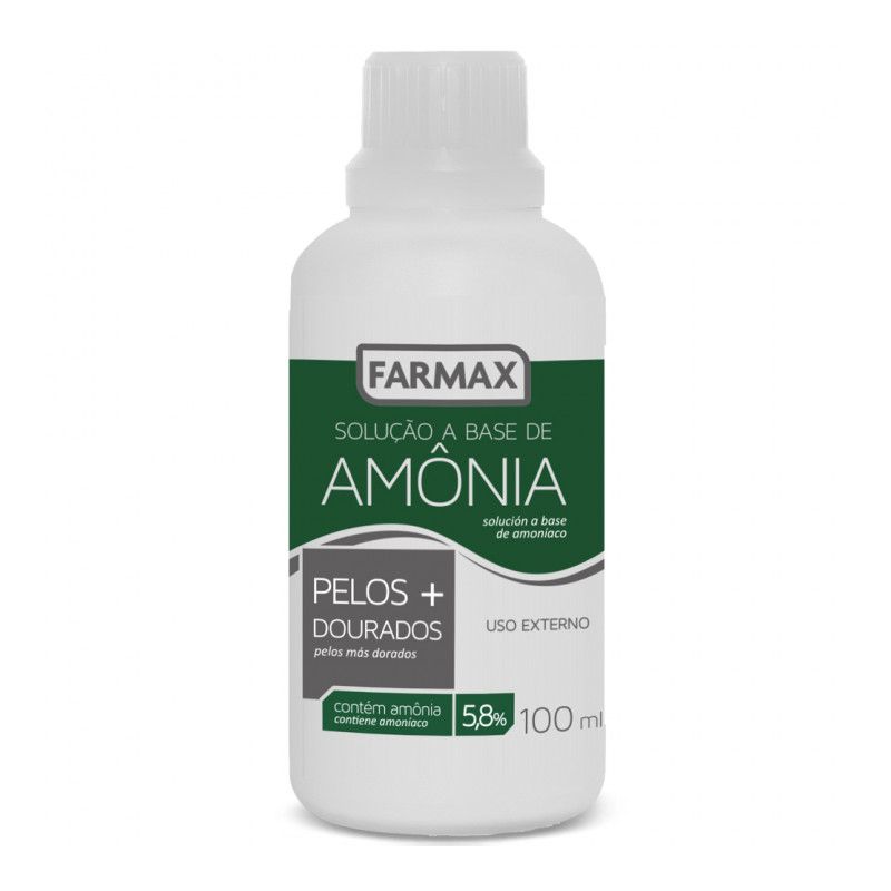 AMÔNIA LIQUIDA FARMAX 100ML