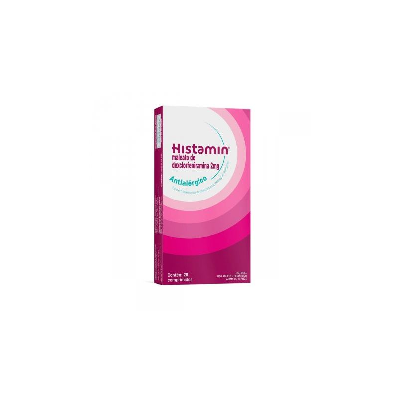 HISTAMIN 2MG COM 20 COMPRIMIDOS-NEOQUIMICA-