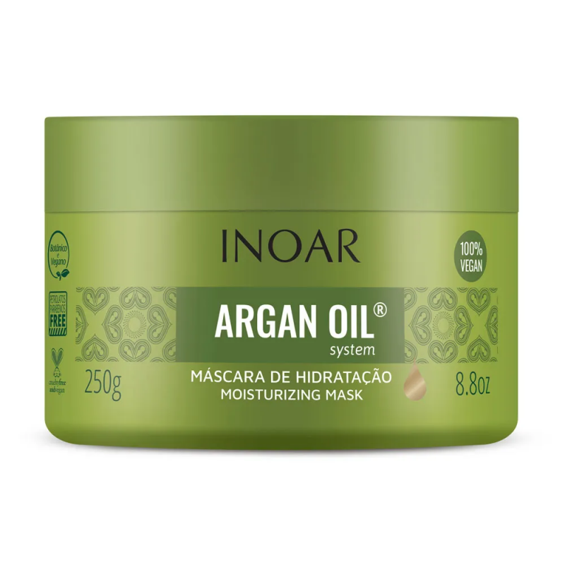 CREME PARA TRATAMENTO INOAR ARGAN OIL COM 250G