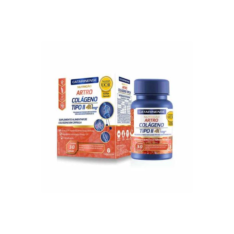 ARTRO COLÁGENO TIPO II 40MG COM 30 CAPSULAS  