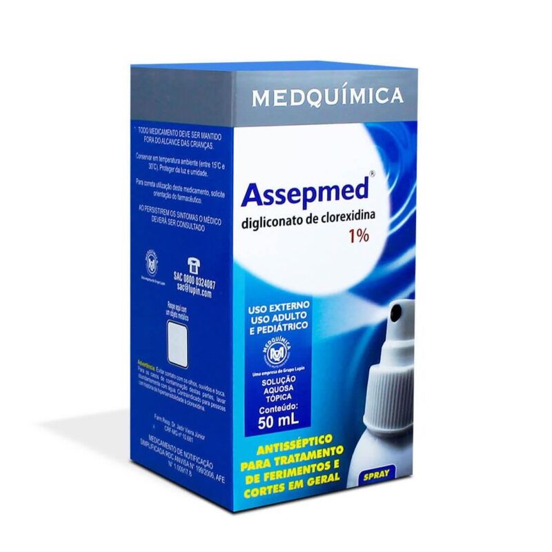 ASSEPMED 1% COM 50ML MEDQUIMICA