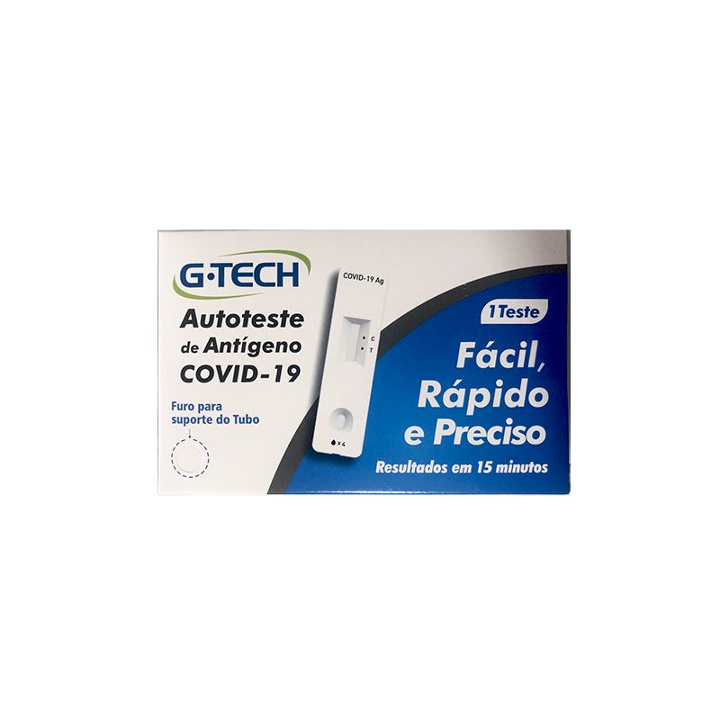 Autoteste de Antigeno para Covid G-Tech 1 unidade