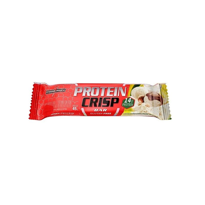 PROTEIN CRISP BAR LEITE NINHO COM CREME DE AVELA 45G
