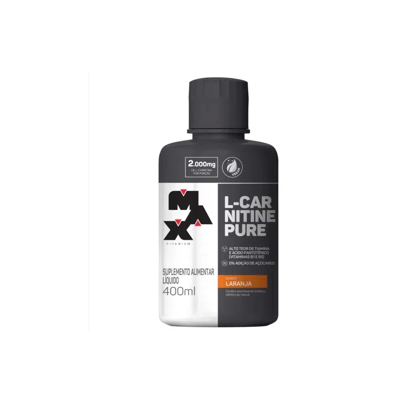 L-CARNITINE PURE POTE 400 ML LARANJA