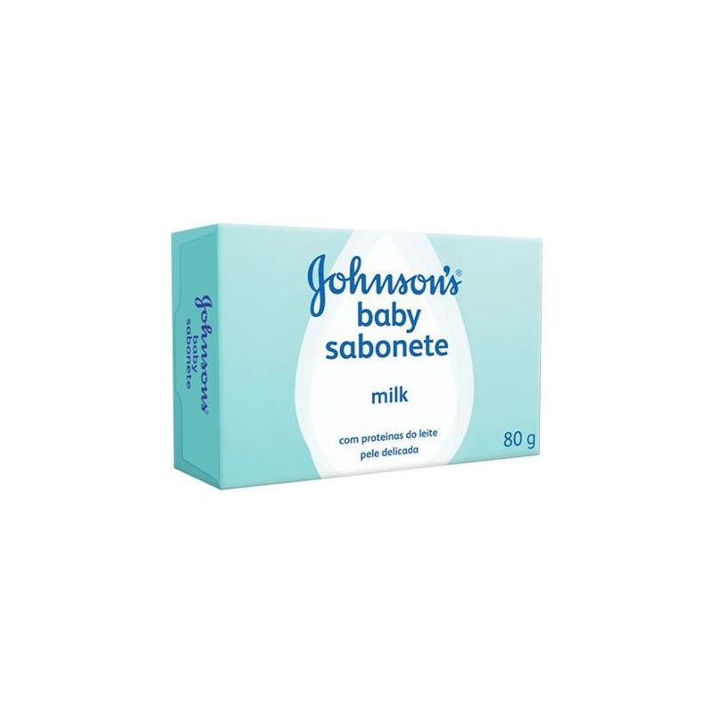 SABONETE EM BARRA JOHNSON´S BABY MILK 80G