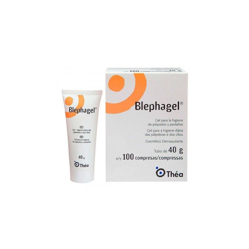 BLEPHAGEL 40G COM 100 COMPRESSAS