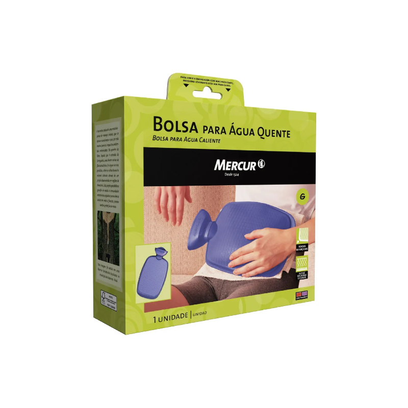 BOLSA P/AGUA QUENTE LILAS G